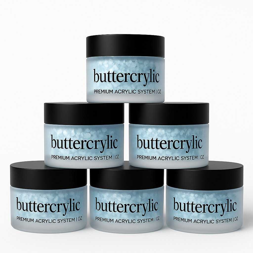 Icy Storm - Glitter Buttercrylic