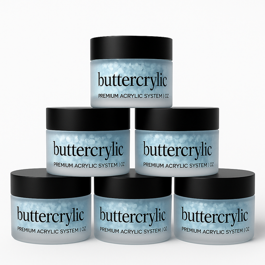 Icy Storm - Glitter Buttercrylic
